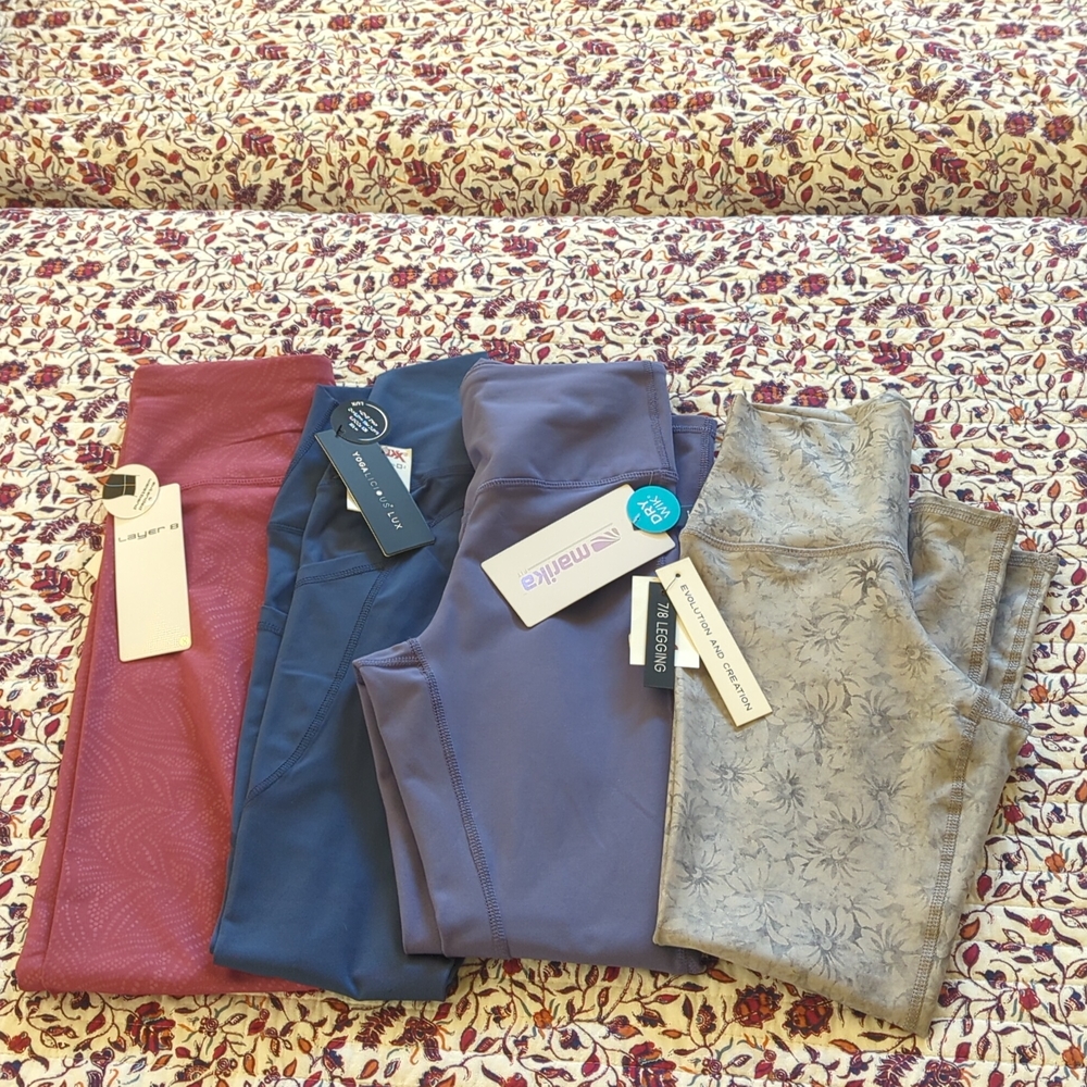 4 New with tag leggings
